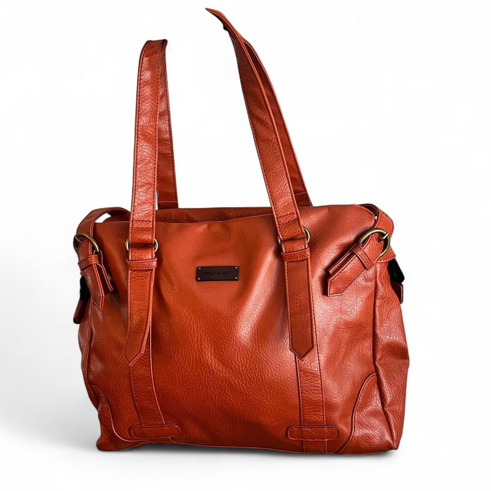 Matt & Nat Orange Hobo Shoulder Bag
